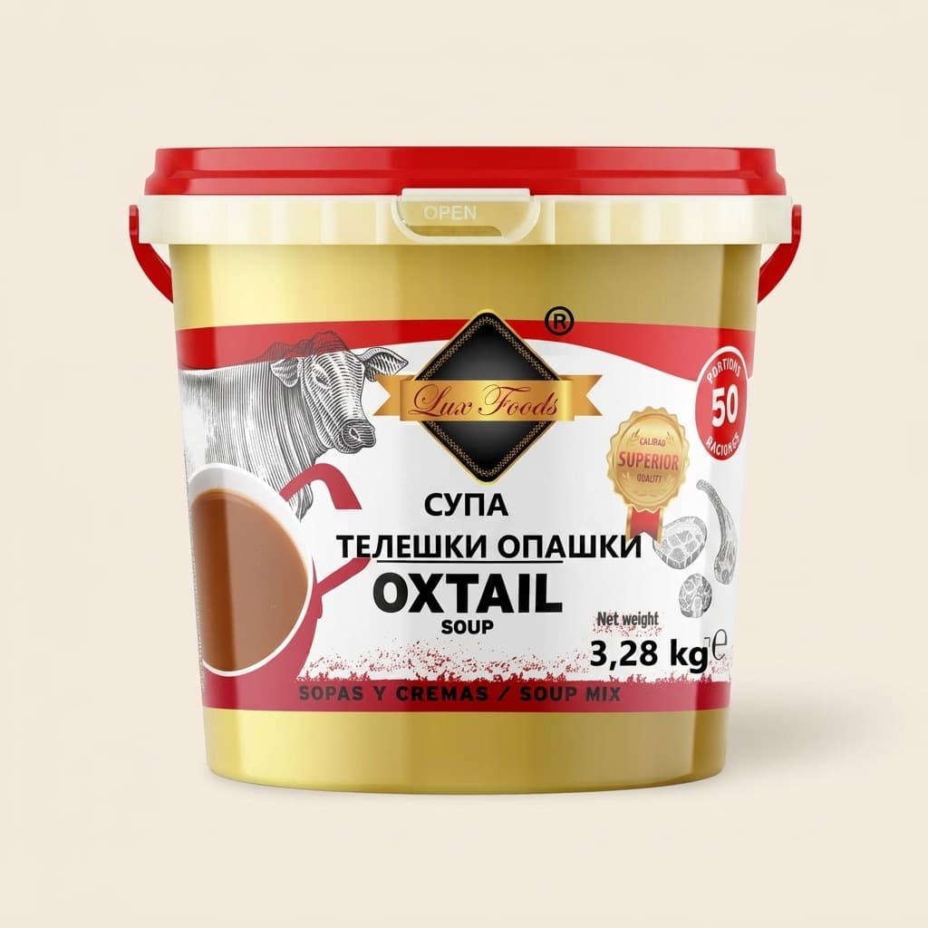 Крем супа Телешки говежда опашка OxTail